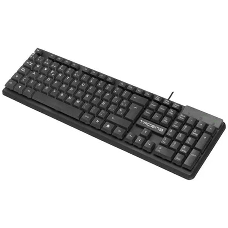 TACENS ANIMA AK0, Teclado Profesional Membrana, Pulsación Optimizada, USB 2.0, Mac/Linux/Windows, Idioma Español