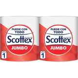 Scottex Papel Cocina Rollo, Papel Cocina Absorbente, Papel Cocina Jumbo, Apto para Múltiples Usos, Con Textura Absorbente y Resistente, Sin Restos de Suciedad