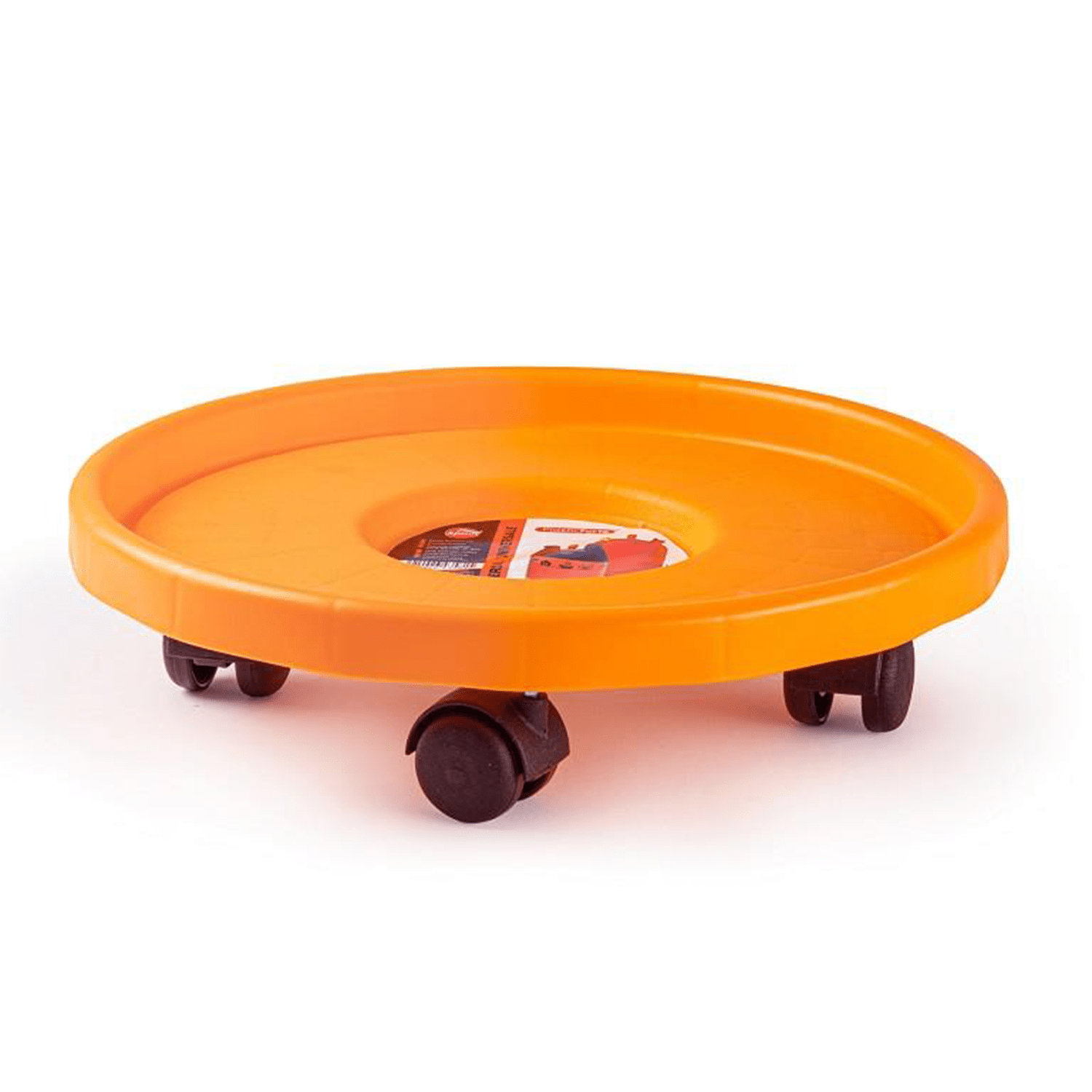 Carro Porta Bombonas Estable y Seguro, con Ruedas Pivotantes, Soporte para Bombona de Butano de 31,5 cm. Resistencia de 90 kg