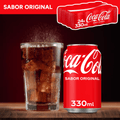 Coca-Cola Sabor Original, Refresco de Cola, Pack de 24 Latas de 330ml