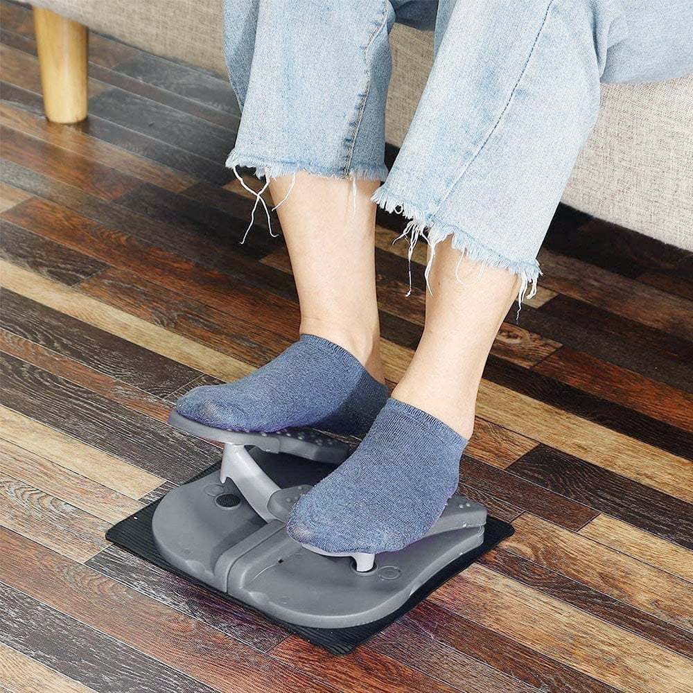 Pedales Ejercicio en Casa, Pedales de Ejercicios Andar, Pedal para Ejercicio Aeróbico, Fácil Transporte, Diseño Basculante, Plegable