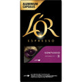 L'Or Espresso Café Cápsulas Sontuoso, Intensidad 8, Floral y Almendrado, 10/50 Cápsulas