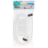 Manguera de Bomba Piscina de 150 cm y 38 mm de Diámetro, Compatible con Depuradoras de Cartucho, Arena y Cloradores Salinos con Conexión de 38mm, Fabricada en Plástico de Alta Resistencia y Duración, Dispone de Conexiones en Ambos Extremos