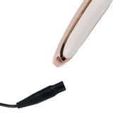 Depiladora Eléctrica Mujer con 3 Peines Guía, Batería de 200mAh, Cable de Carga de 80cm, Hecho de ABS y Acero Resistente, Depiladora USB Compacta y Portátil