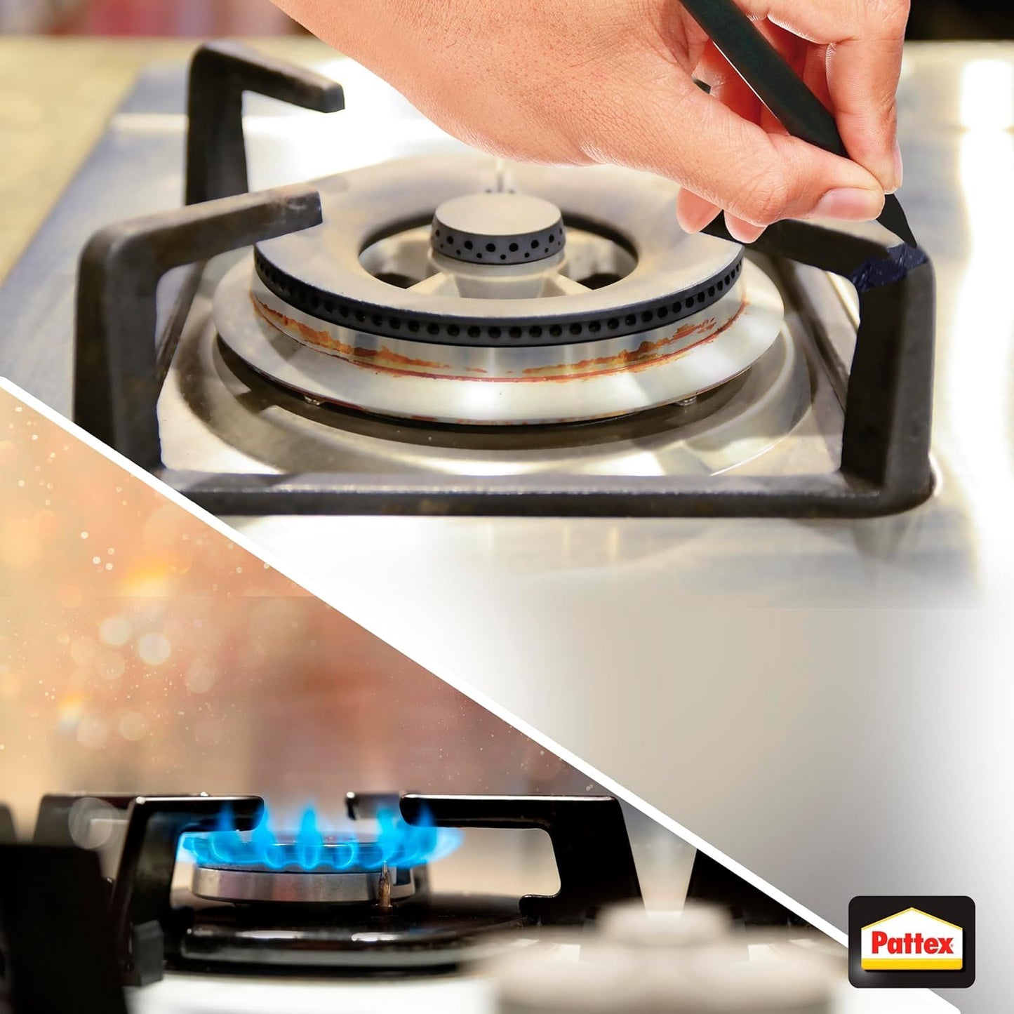 Pattex Nural 30 Sellador para Temperaturas Extremas, Sellador de Juntas Resistente a Altas Temperaturas, Pegamento Especial para Estufas y Chimeneas, 140g