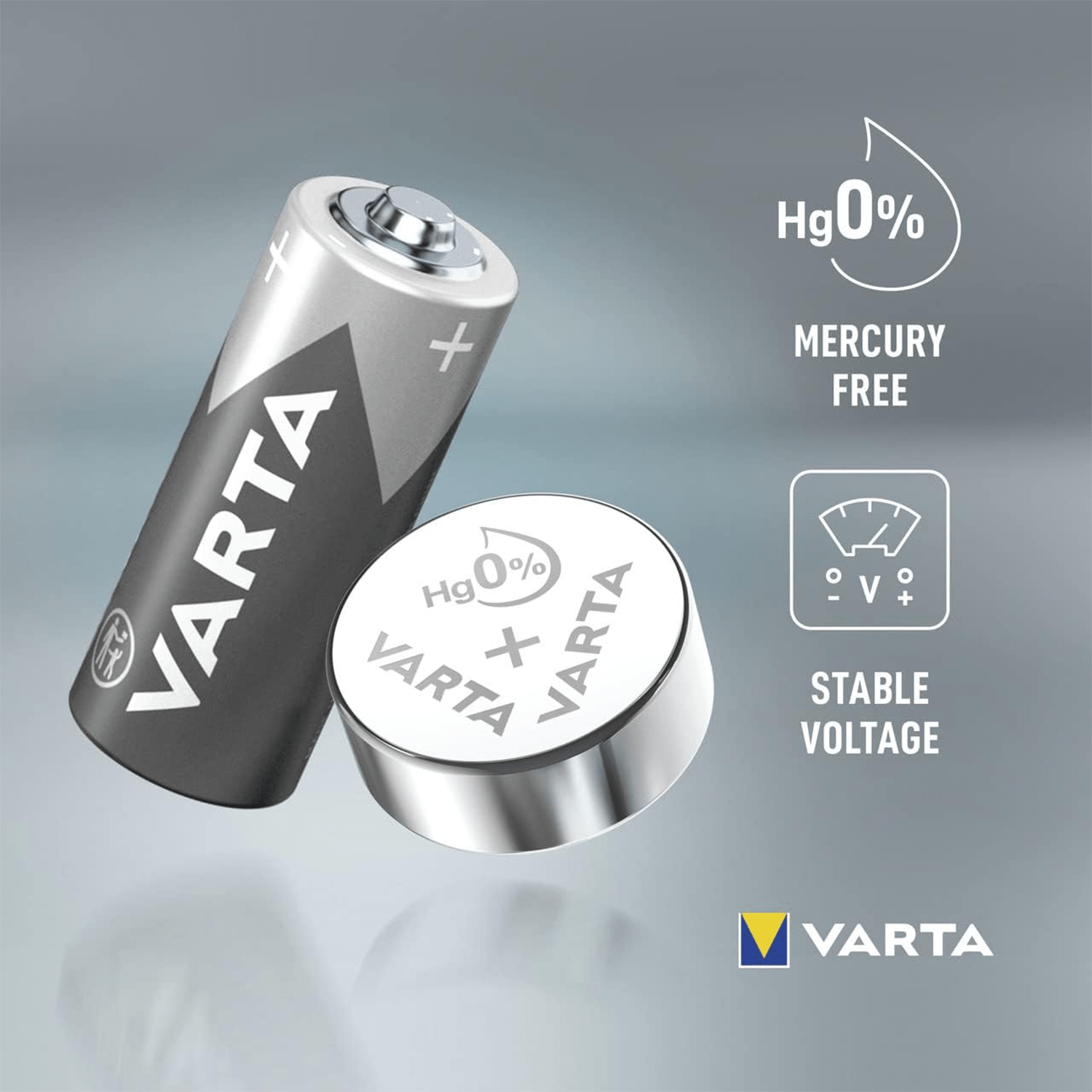 Pilas Boton LR44 V13GA Alcalinas de Alto Rendimiento, Larga Duración, Para Uso Diario, Ideal para Juguetes, Mandos a Distancia, Llaves del Coche, Relojes Electrónicos, Calculadoras, Equipos Deportivos, Sensores y Otros Dispositivos Pequeños - VARTA