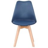 1/2/4/6 Unidad Sillas para Comedor, Sillas para Cocina con Asiento Blando, Tapizado y Patas Resistentes de Madera de Haya, Sillas Nórdicas