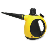 Vaporeta de Limpieza Hogar, Limpieza Vapor, Vaporeta de Mano con 9 Accesorios, Color Surtido Amarillo o Blanco, Limpia a Vapor todo tipo de Superficies, Ideal para el Hogar y el Coche, Capacidad Depósito: 250ml, Presión del vapor: 2,6 – 3,2 var