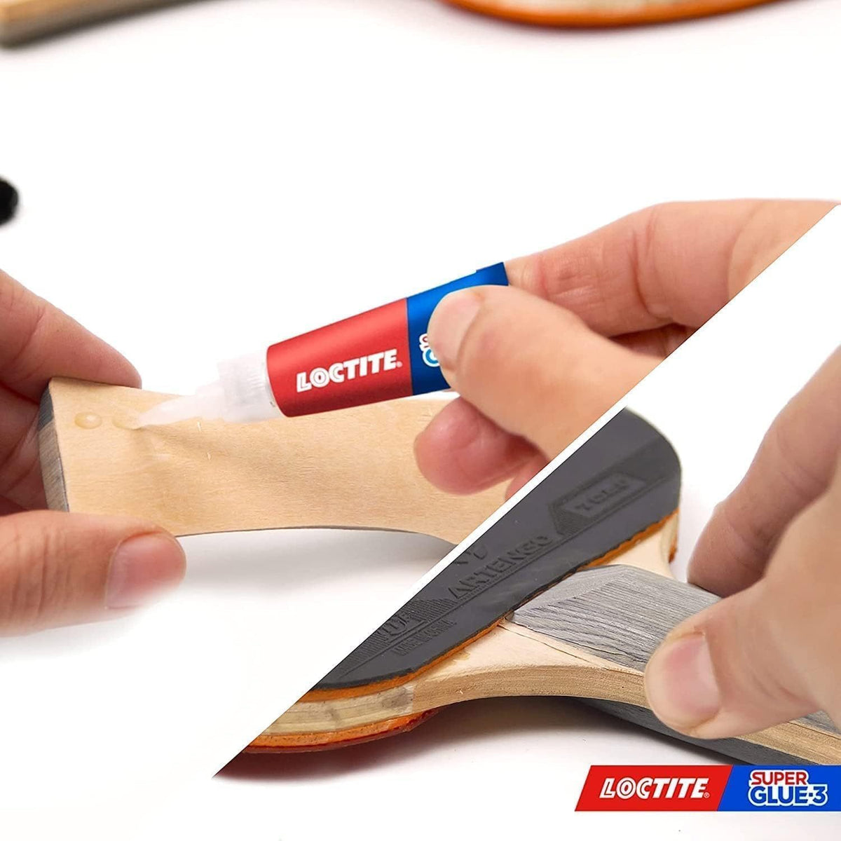 Loctite Super Glue-3 Original, Pegamento Universal con Triple Resistencia, Adhesivo Transparente, Pegamento Instantáneo Líquido, Fuerza Instantánea, Ideal para Cualquier Material, 2 x 2 g