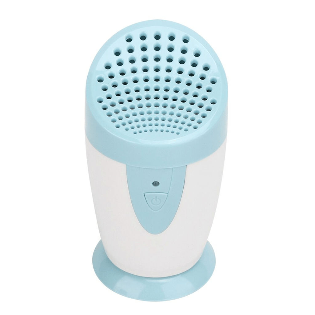 Purificador de Aire Portátil de Iones Negativos con 2 Modos, Salida de Ozono: 10mg/h, Salida de Iones Negativos: 3.800.000 pcs/cm3, Ideal para Casa, Cocina, Nevera, Coche y Oficina, Funciona con Pilas AA (No Incluidas)