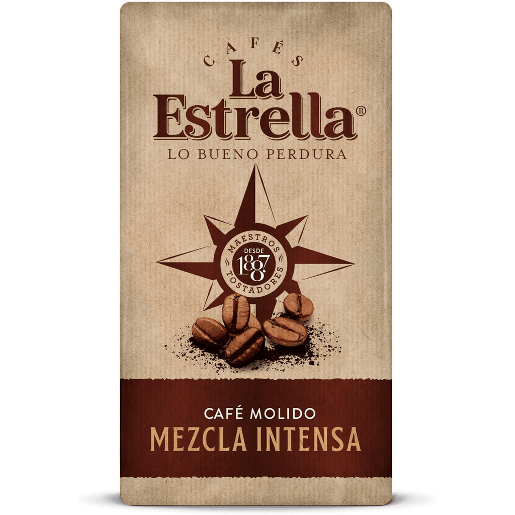 La Estrella Café Molido Mezcla Intensa, Paquete de 250 g