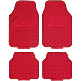 Alfombrillas Coche Antideslizantes, Set 4 Alfombrillas Universales para Coche, Hechas de PVC Duradero y Resistente, Instalación Fácil y Protección Completa para el Interior del Vehículo, Fácil de Limpiar