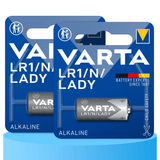 Pilas LR1/N/Lady Alcalinas de Alto Rendimiento, Larga Duración, Para Uso Diario, Ideal para Mandos a Distancia, Pequeñas Linternas, Timbres Inalámbricos, Juguetes, Equipos de Medición, Relojes y Temporizadores