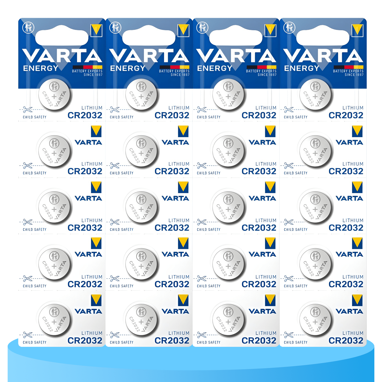 Pilas Boton CR2032 de Litio de Alto Rendimiento, Larga Duración, Ideal para Relojes, Controles Remotos, Calculadoras, Básculas, Audífonos, Juguetes y Otros Dispositivos Pequeños - VARTA