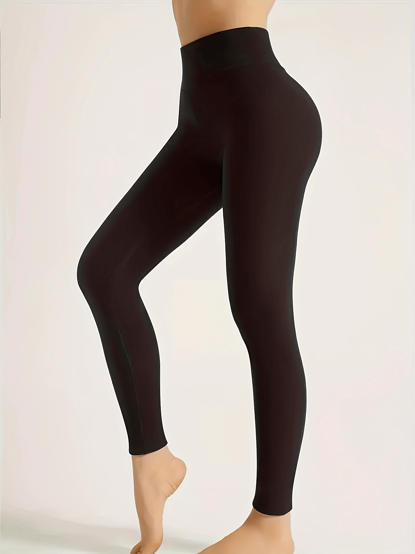 Leggins Térmicos Mujer con Forro de Felpa, Elásticos, Calientes y Acogedores