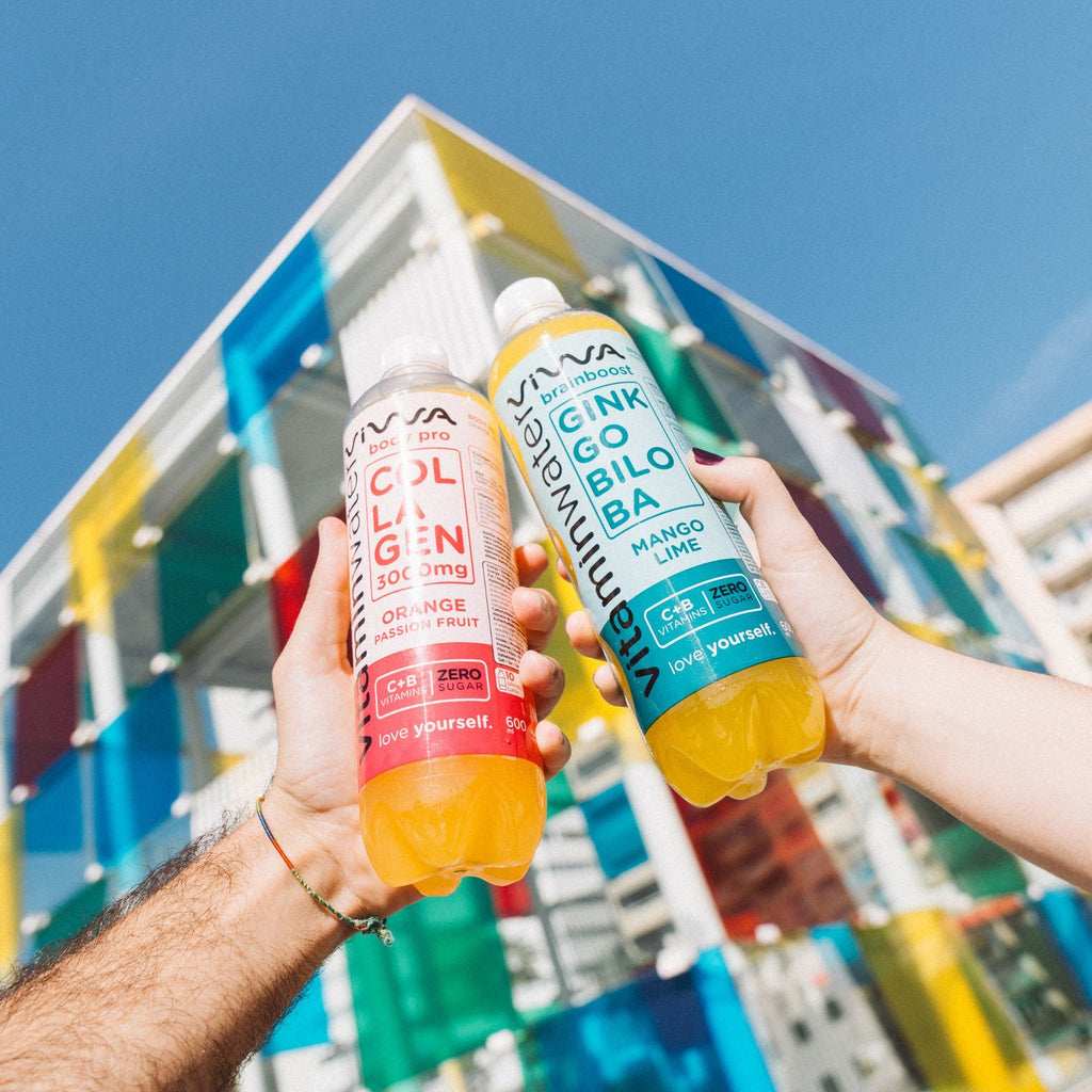 VIWA VitaminWater & Tea, Bebidas Refrescantes con Vitaminas y Minerales, 600ml, Pack de 12