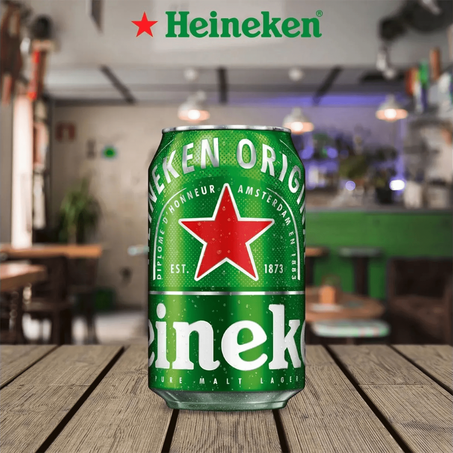 Heineken Cerveza Lager, Cerveza 24 Latas de 330ml