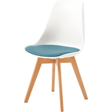 1/2/4/6 Unidad Sillas para Comedor, Sillas para Cocina con Asiento Blando, Tapizado y Patas Resistentes de Madera de Haya, Sillas Nórdicas