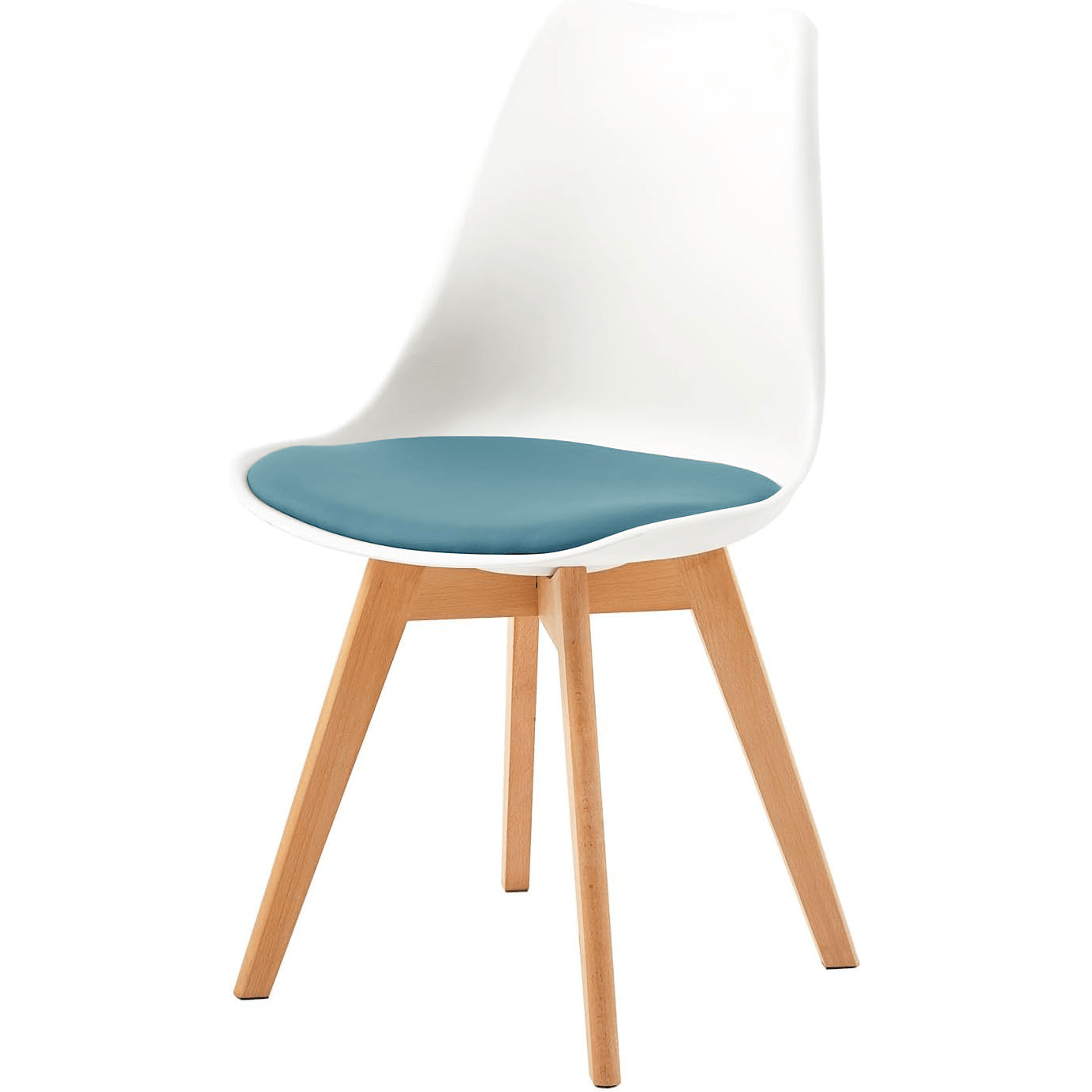 1/2/4/6 Unidad Sillas para Comedor, Sillas para Cocina con Asiento Blando, Tapizado y Patas Resistentes de Madera de Haya, Sillas Nórdicas