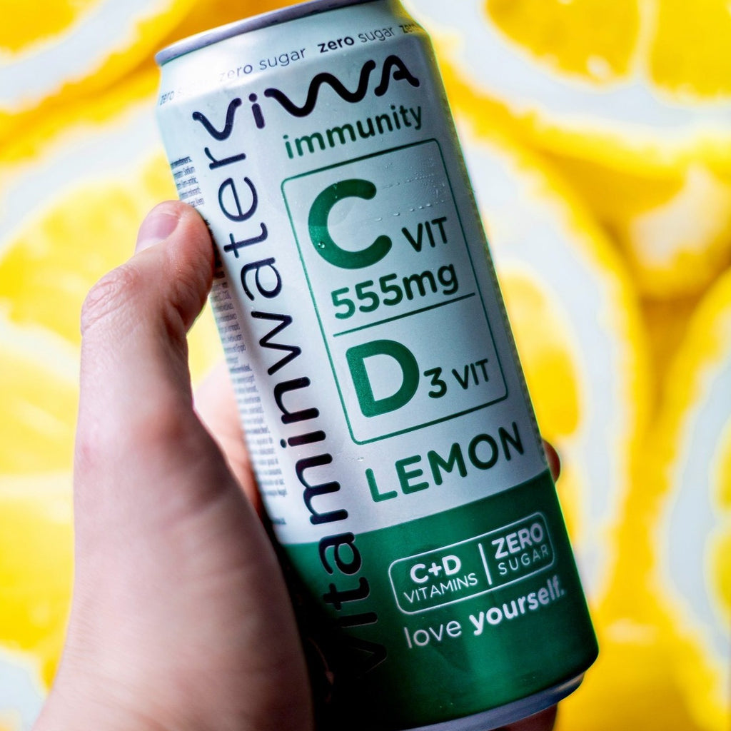 VIWA VitaminWater & Tea, Bebidas Refrescantes con Vitaminas y Minerales, 330ml, Pack de 24