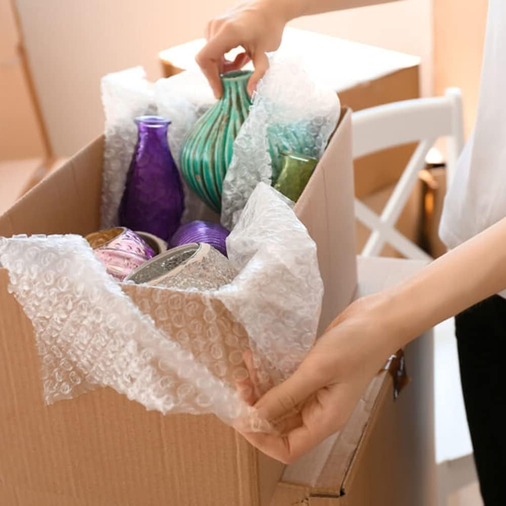 packer PRO Caja Cartón para Mudanzas y Almacenaje Ultra Resistentes con Asas, Cartón Resistente de Máxima Durabilidad, Tamaño Ideal para Mudanzas y Almacenaje de Libros, Objetos y Ropa, Asas Laterales para Manejo Fácil y Seguro