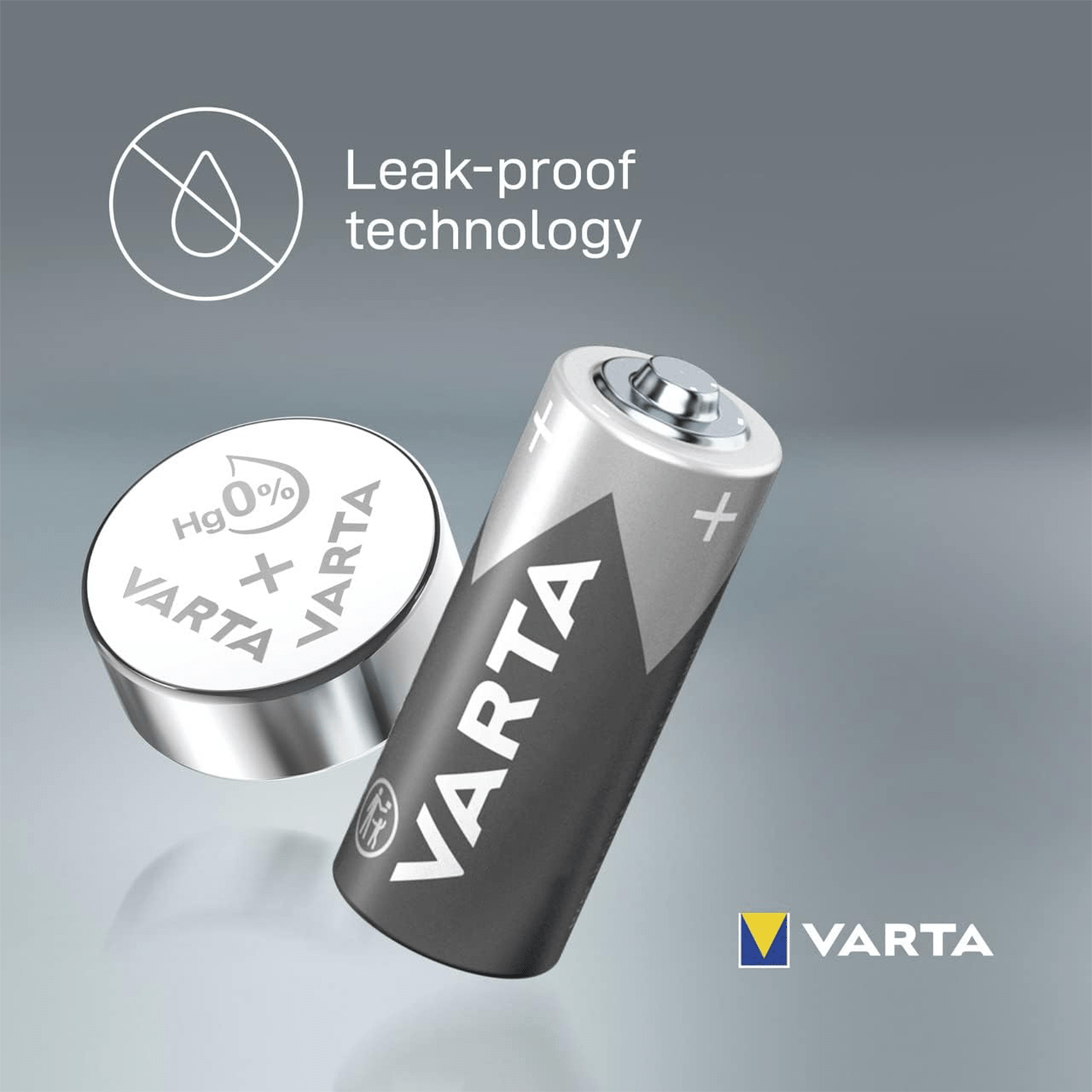 Pilas Boton LR44 V13GA Alcalinas de Alto Rendimiento, Larga Duración, Para Uso Diario, Ideal para Juguetes, Mandos a Distancia, Llaves del Coche, Relojes Electrónicos, Calculadoras, Equipos Deportivos, Sensores y Otros Dispositivos Pequeños - VARTA