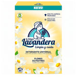 La Antigua Lavandera Detergente en Polvo para Ropa, Aroma Flores Silvestres, 85 Lavados