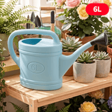 Regadera Plantas 6 Litros, Uso doméstico, Riego sin Esfuerzo, Fabricada en Plástico de Alta Calidad, Ideal para Jardines Interiores y Exteriores