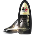 Búfalo Esponja Limpieza Zapato Autobrillante, Limpieza, Brillo y Color Inmediato, Especialmente Indicado para Calzado con Pieles Lisas, Color Negro, 70 Aplicaciones Aprox