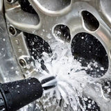 Cepillo Giratorio Limpieza, Rotación Mediante Presión de Agua, Conecta la Manguera de Jardín al Cepillo para Empezar la Rotación, Conexión Simple, Ligero y Fácil de Usar, Puede Emplearse con Productos de Limpieza, Rotación Constante, Duradero y Resistente