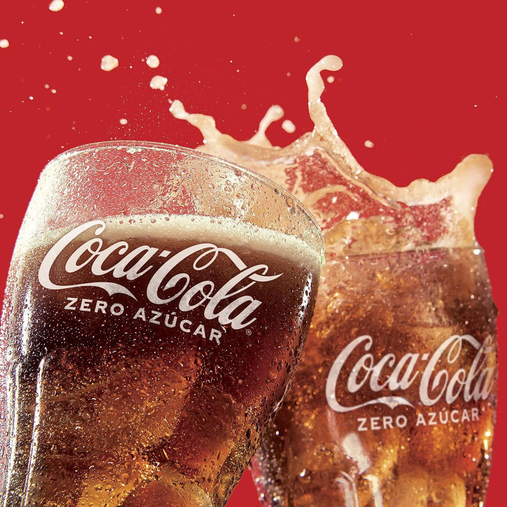 Coca-Cola Sabor Original / Zero / Sabor Cherry / Sabor Vainilla, Refresco de Cola, Pack Ahorro de 24 Latas de 330ml