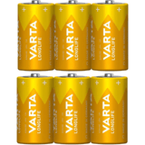 Pilas C Alcalinas de Alto Rendimiento, VARTA Longlife, Ultra Larga Duración, Energía Potente y Continua, Ideal para Linternas de Alto Consumo, Radios Portátiles, Juguetes por Control Remoto, Relojes, Despertadores y Dispositivos con Alta Demanda