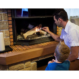 Leña para Estufas Seca de Encina Cortada en Troncos Medianos, Leña Chimenea. Astillas de Madera de Pino, Madera Seca Natural para Barbacoa, Chimenea, Caldera y Estufa