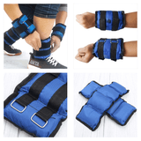 Pesas de Tobillo y Muñecas ideales para Correr, Footing, Movimiento Físico y Gimnasio, Incrementa la Intensidad de tus Ejercicios, Correas Ajustables y Cierre Fácil, Transpirables e Inodoros, Resistentes al Desgarro y Cómodos para la Piel