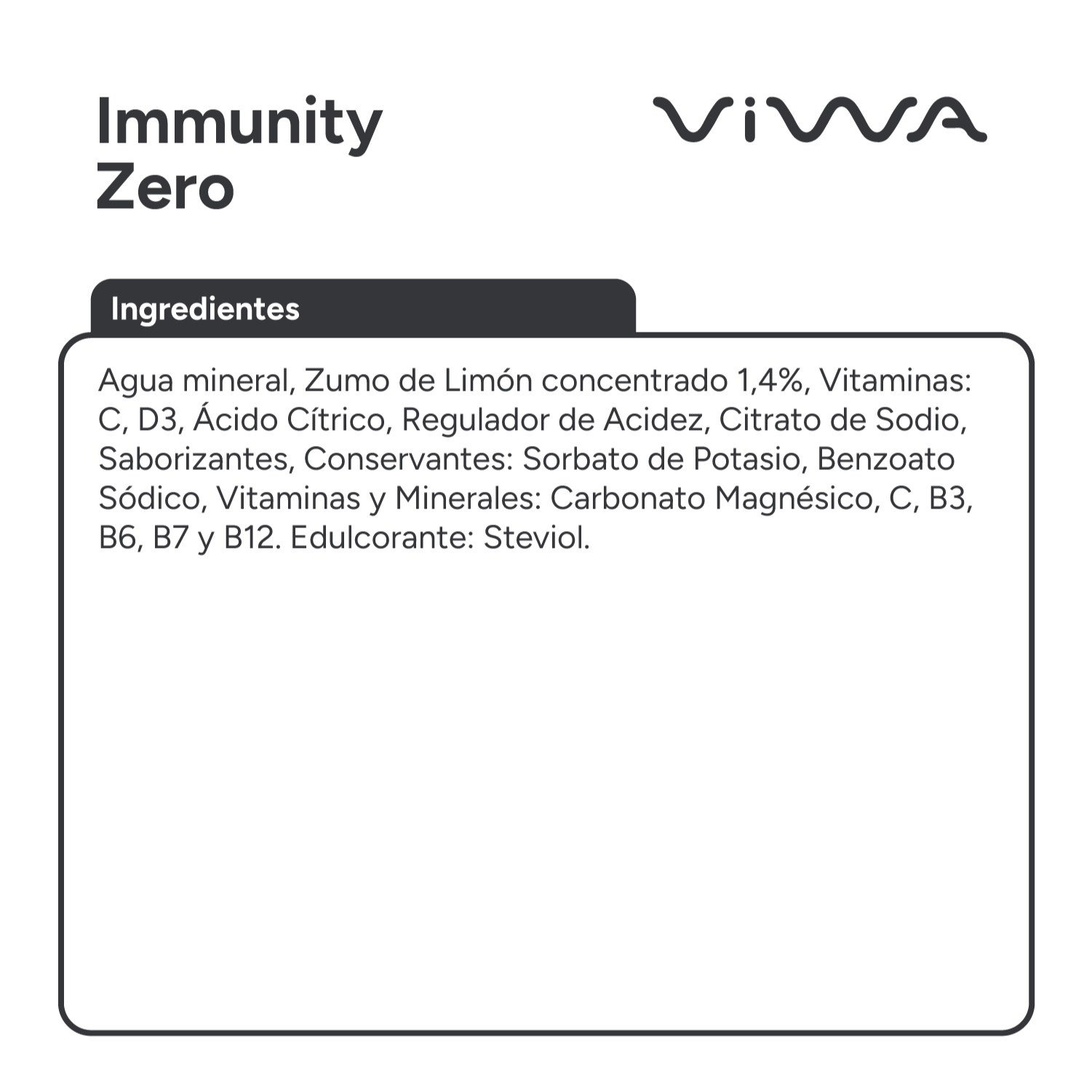 VIWA VitaminWater & Tea, Bebidas Refrescantes con Vitaminas y Minerales, 600ml, Pack de 12