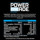 Powerade Bebida Isotonica, Bebida Deportiva Refrescante y Sin Gluten, Con Vitaminas B6 y Electrolitos a Base de Hidratos de Carbono, Ideal para Entrenamientos y Deporte, Pack 12/24, 500ml