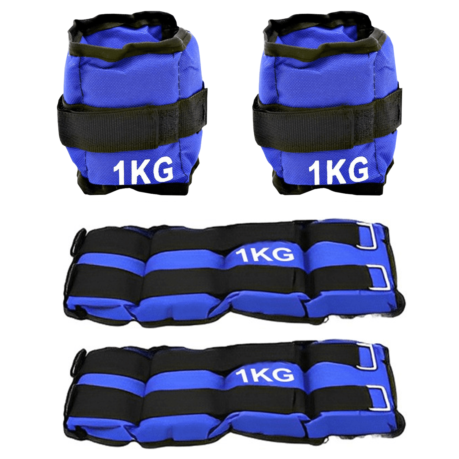 Pesas de Tobillo y Muñecas ideales para Correr, Footing, Movimiento Físico y Gimnasio, Incrementa la Intensidad de tus Ejercicios, Correas Ajustables y Cierre Fácil, Transpirables e Inodoros, Resistentes al Desgarro y Cómodos para la Piel