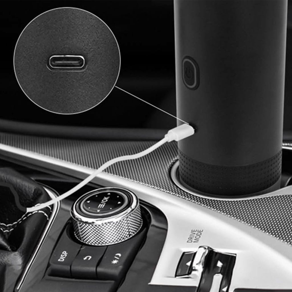 Maquina Café Espresso Portátil, Compatible con Cápsulas Pequeñas, Grandes y Café Molido, Fácil de Limpiar, Carga USB-C, Hasta 50 Cafés por cada Carga Completa, Compacto y Ligero Ideal para Fuera de Casa, Trabajo, Oficina, Viaje, Excursión
