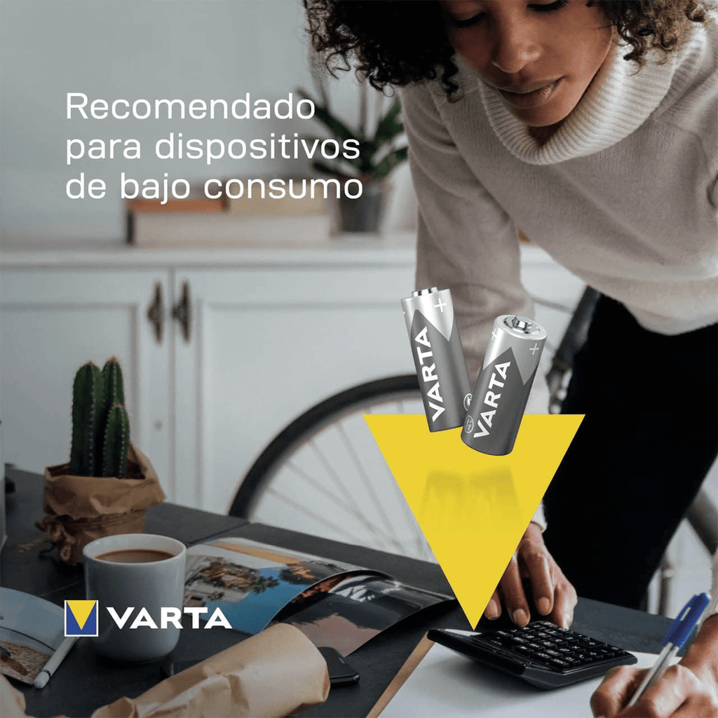 Pilas LR1/N/Lady Alcalinas de Alto Rendimiento, Larga Duración, Para Uso Diario, Ideal para Mandos a Distancia, Pequeñas Linternas, Timbres Inalámbricos, Juguetes, Equipos de Medición, Relojes y Temporizadores