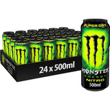 MONSTER ENERGY Bebida Energética, Refresco Energético, Pack 12/24 Latas de 500ml