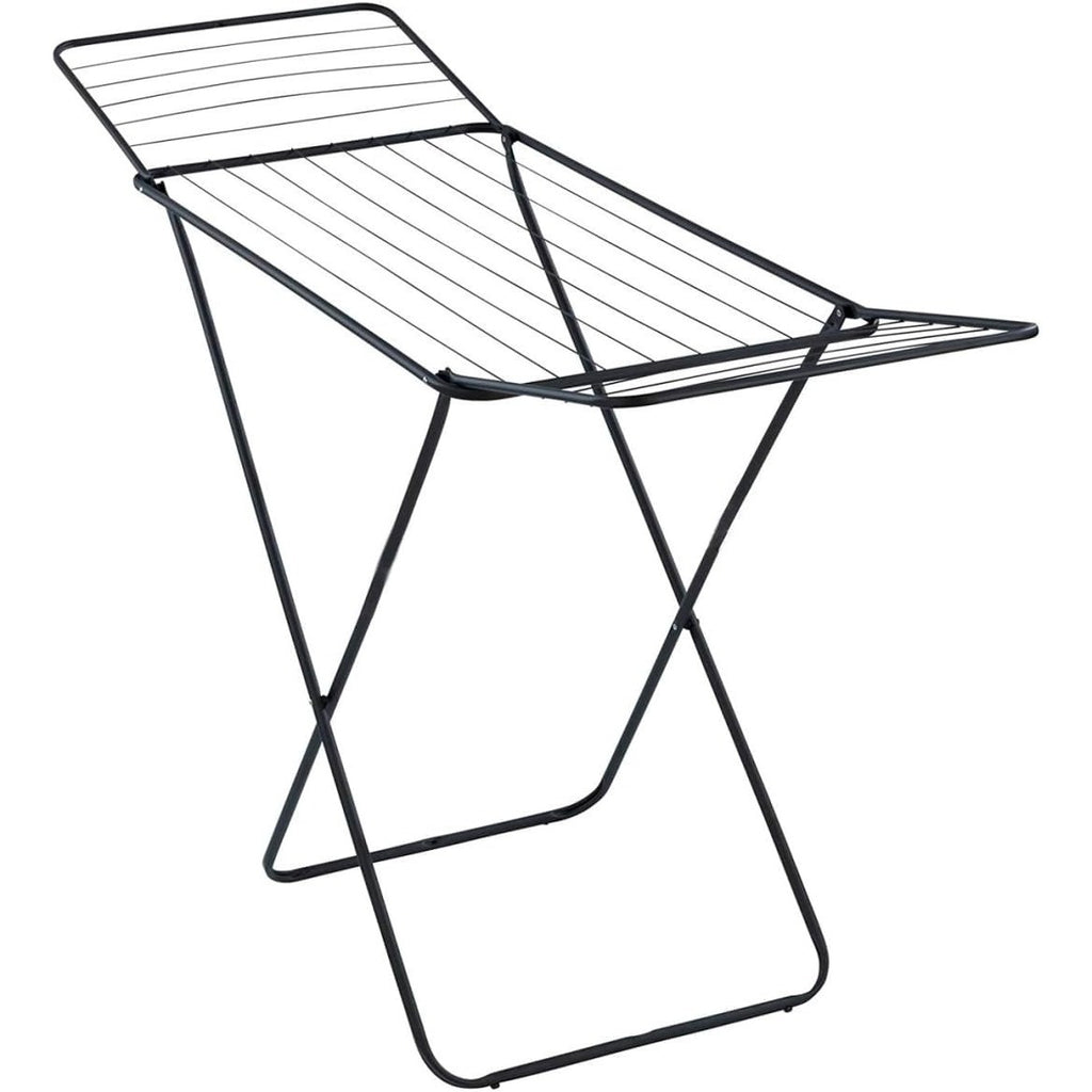 Tendedero Plegable de Metal con Alas y Estructura Ligera, 20 Metros de Superficie de Tendido, Resistente al Sol y a la Intemperie