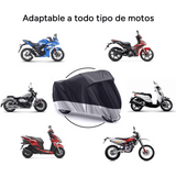 Funda para Motocicleta Impermeable y Duradera ideal para Todas las Estaciones, Cubierta para Moto Resistente a la Interperie, Lluvia, Sol, Nieve y Polvo, Resistente a Desgarros, 120 x 210 cm