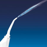 Irrigador Bucal Dental de Alta Presión, Perfecto para la Limpieza de Dientes, Incluye Boquilla Interdental y Boquilla Nasal, Tamaño Compacto, Ideal para Viajes, 21.5 x 4.5 cm
