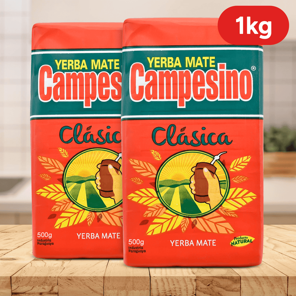 Campesino Yerba Mate, Yerbas para Mate, Té Rico en Vitaminas y Minerales Esenciales, 500g por Paquete