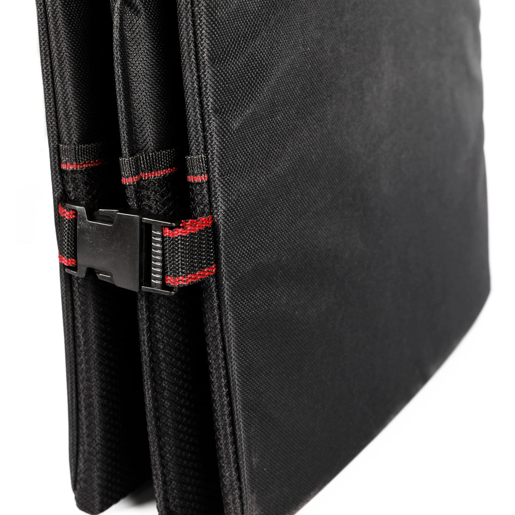 Organizador Maletero Coche con 4 Compartimentos de Rejilla y 2 Compartimentos Grandes, Plegable para Optimizar Espacio, Fijarlo de Forma Segura al Maletero, 63x39x25cm