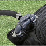 Calentador Agua Piscina Solar 120cm, Aumenta la Temperatura del Agua entre 3º y 5º, Compatible con Filtración de hasta 7,5 m3/h, con Bombas de Filtro de hasta 1/3 HP o Caudal de Bomba de < 2000 gal/h, Fácil de Vaciar y Almacenar, Resistente a Rayos UV