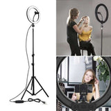 Tripode Luz Anillo Plegable, Soporte Luz, Tamaño: 1,60 m, Peso: 0,5 kg, Perfecto para Aro de Luz, Ideal para Fotografía, Videos, Redes Sociales, TikTok, Influencers, Maquillaje y Peluquería, Extensible