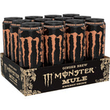 MONSTER ENERGY Bebida Energética, Refresco Energético, Pack 12/24 Latas de 500ml