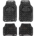 Alfombrillas Coche Antideslizantes, Set 4 Alfombrillas Universales para Coche, Hechas de PVC Duradero y Resistente, Instalación Fácil y Protección Completa para el Interior del Vehículo, Fácil de Limpiar
