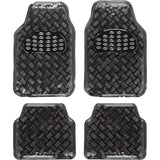 Alfombrillas Coche Antideslizantes, Set 4 Alfombrillas Universales para Coche, Hechas de PVC Duradero y Resistente, Instalación Fácil y Protección Completa para el Interior del Vehículo, Fácil de Limpiar
